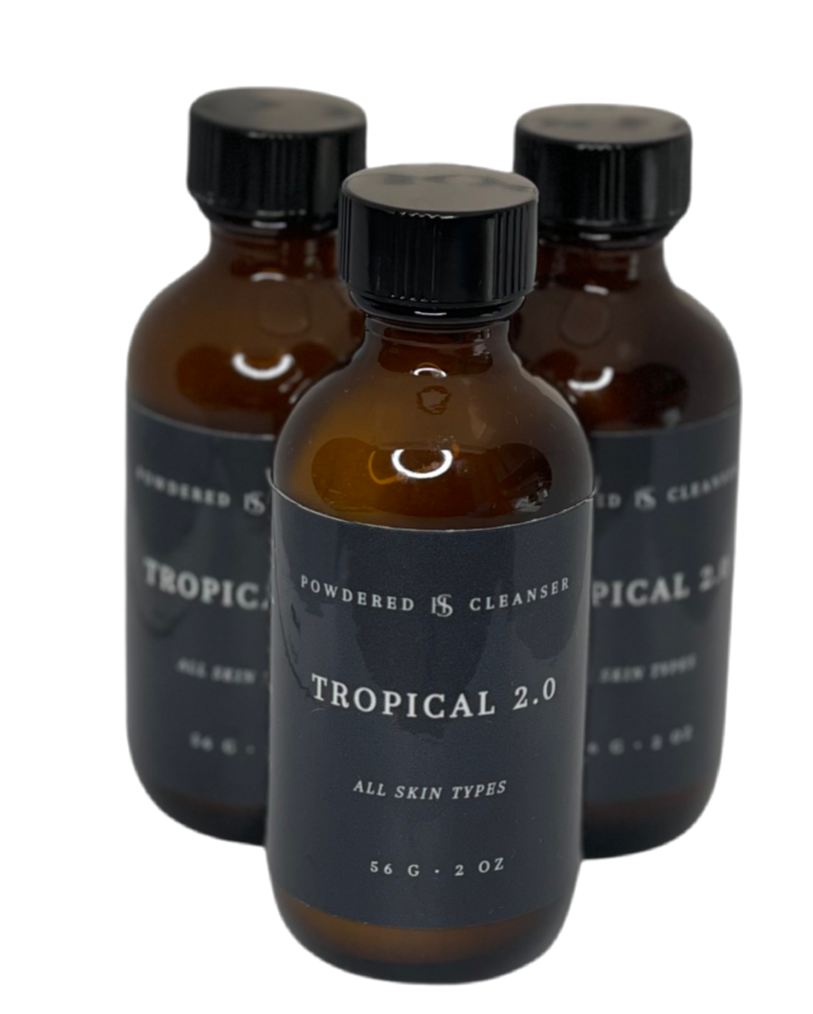 Tropical 2.0 • Powder-to-Foam Organic Facial Cleanser • Vegan