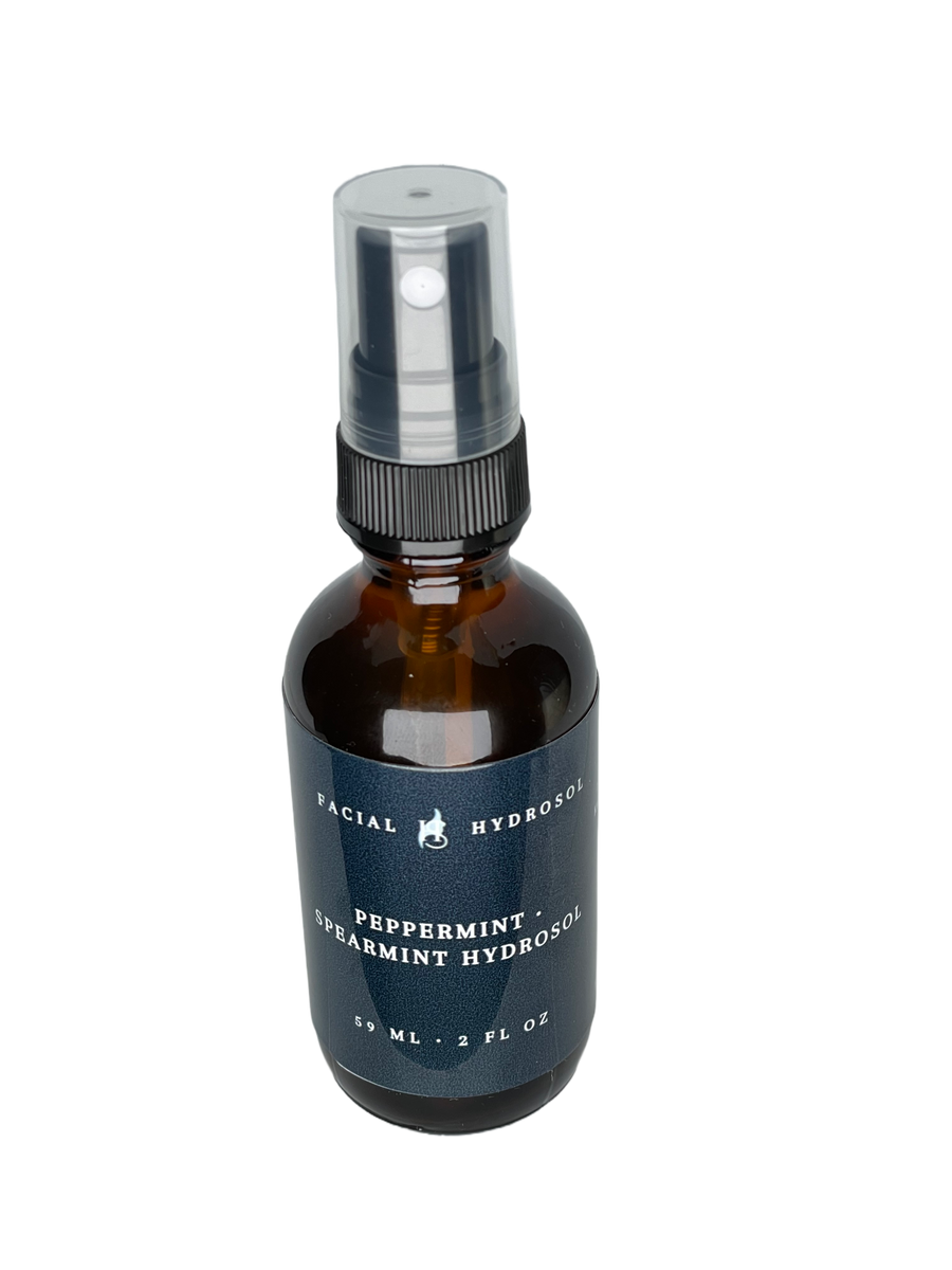 Peppermint & Spearmint • Organic Facial Hydrosol Spray